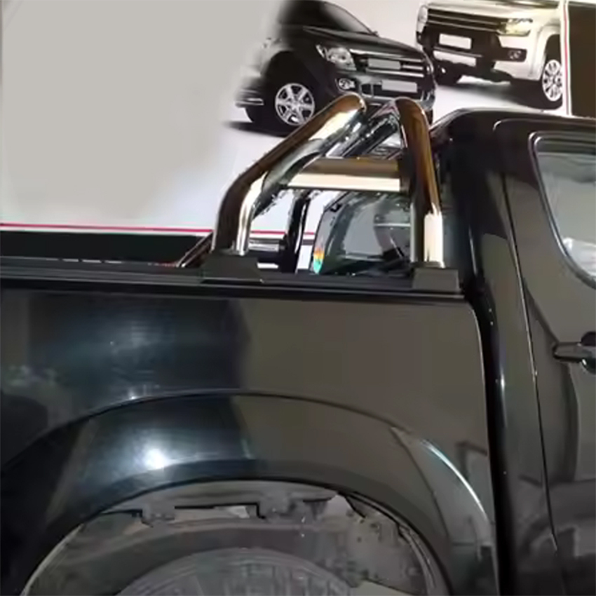 4X4 Stainless Steel Truck Bed Roll Bar Universal Pickup Accessories for Hilux Revo Vigo Dmax
