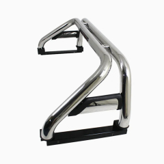 Wholesale Pickup Truck 4X4 Auto Parts Stainless Steel Sport Roll Bar Universal for Toyota Hilux Vigo Revo Rocco Isuzu D-Max