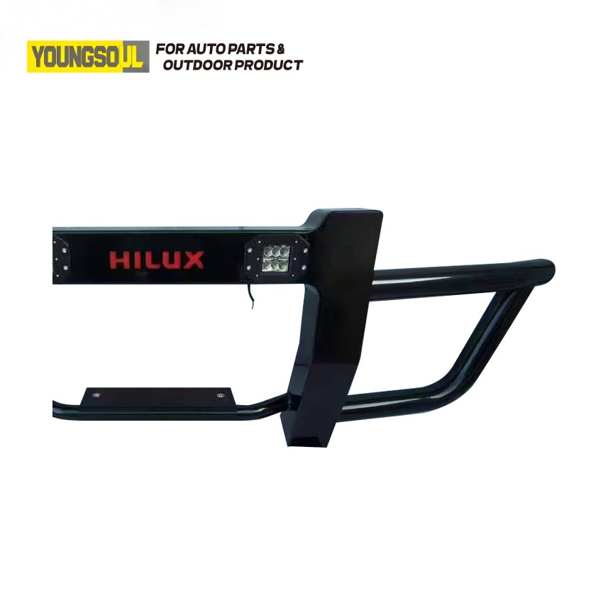 Auto Accessories Factory Wholesale High Quality Front Steel Bumper Nudge Bar Truck Front Bumper for Isuzu Dmax