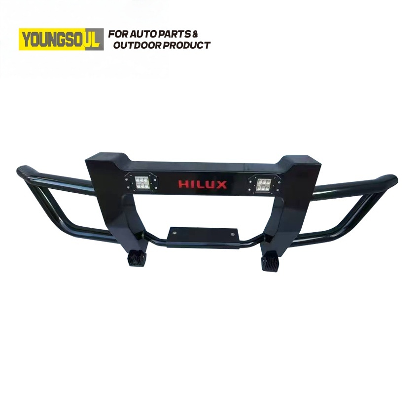 Auto Accessories Factory Wholesale High Quality Front Steel Bumper Nudge Bar Truck Front Bumper for Isuzu Dmax
