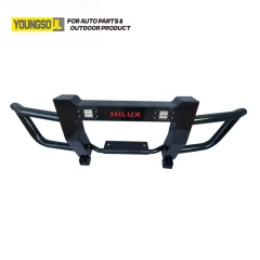 Auto Accessories Factory Wholesale High Quality Front Steel Bumper Nudge Bar Truck Front Bumper for Isuzu Dmax