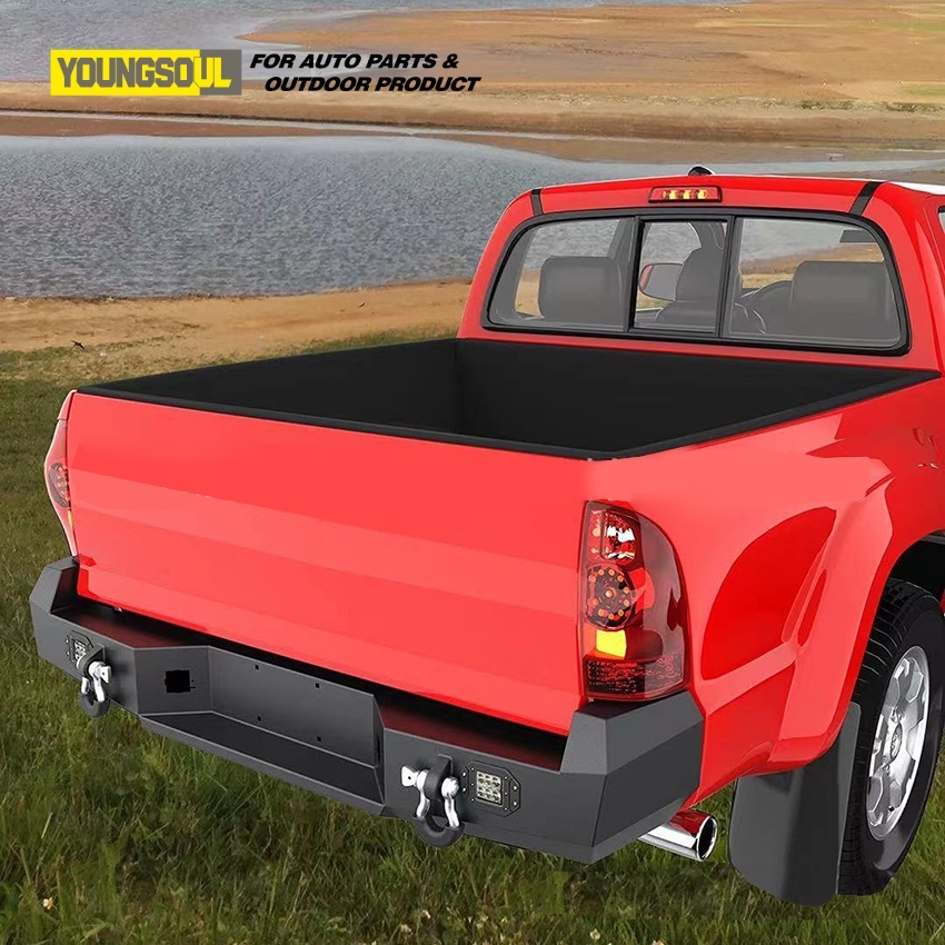 Youngsoul 4X4 Bull Bar Steel Turck Front Bumper Bull Bar Universal for Tacoma Truck Modify Accessories