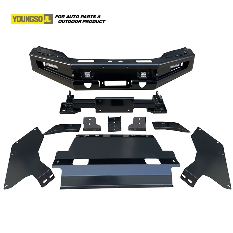 Youngsoul 4X4 Front Bumper Universal Steel Pickup Truck Front Bumper Bull Bar for Hill Revo Rocco
