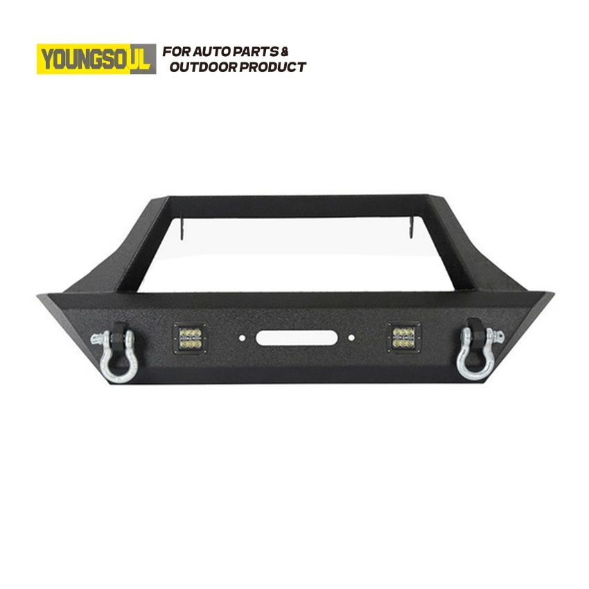 Youngsoul 4X4 Pickup Bull Bar Front Bumper for Wrangler JK Winch Rack LED