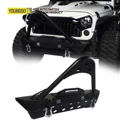 4X4 Accessories Factory Made Car Front Bumper Bull Bar Guard Truck Front Protector Guard for Jeep Wrangler Jk Jl