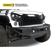 Factory Directly Offroad Accessories 4X4 Pickup Competition Steel Front Bumper Truck Body Parts for  wangler  JK
