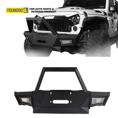 Youngsoul Pump Tyrant Front Bumper Truck Steel Bull Bar for Wrangler JK 2007-2017