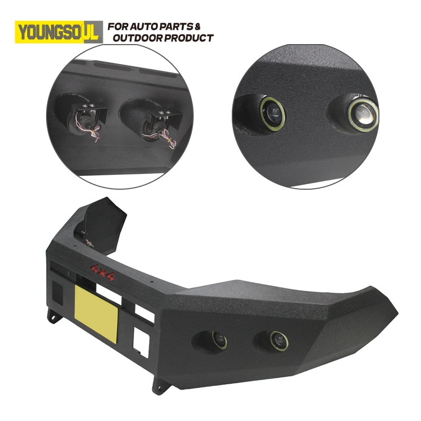 Youngsoul Pickup Accessories Factory Truck Steel Bull Bar Front Bumper for Wrangler Fortuner Np300 Universal 4X4 Accessories