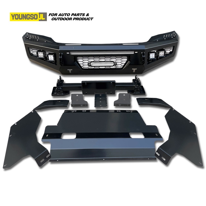 Youngsoul 4X4 Front Bumper Universal Steel Pickup Truck Front Bumper Bull Bar for Hill Revo Rocco