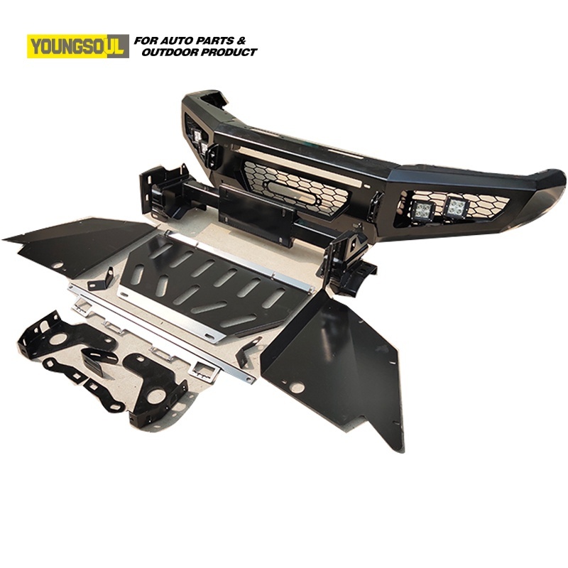 Youngsoul 4X4 Front Bumper Universal Steel Pickup Truck Front Bumper Bull Bar for Hill Revo Rocco