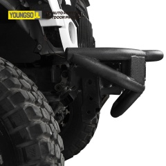Factory Directly Offroad Accessories 4X4 Pickup Competition Steel Front Bumper Truck Body Parts for  wangler  JK