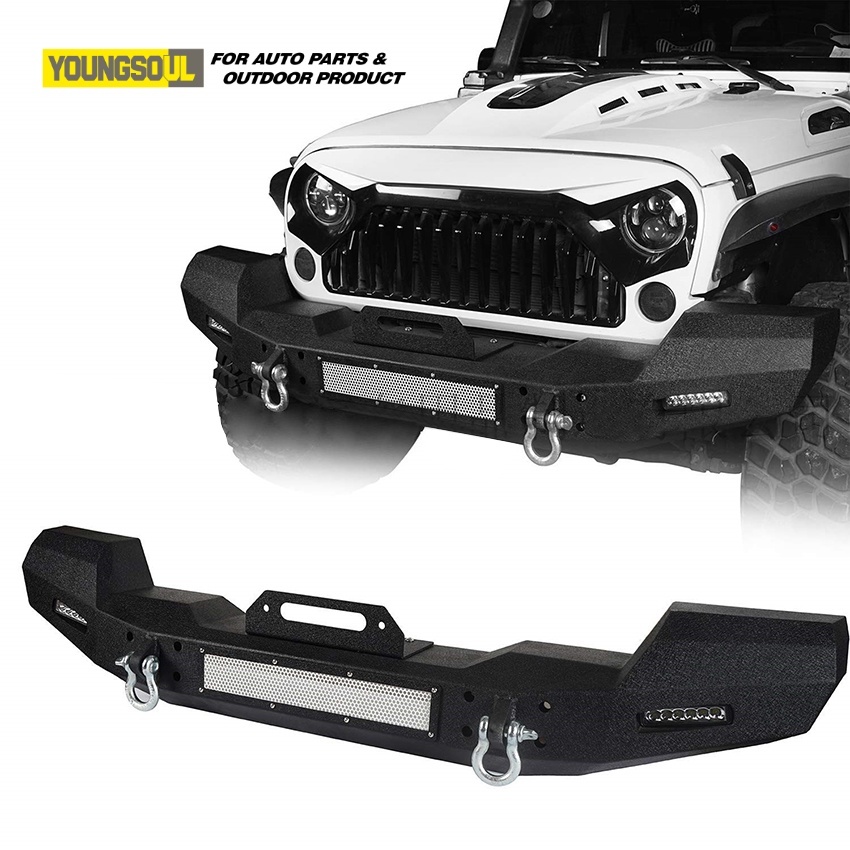 Youngsoul Accessories Pickup Front Bumper Truck Bull Bar for Jeep Jl 2018