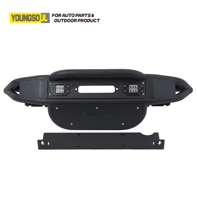 Factory Directly Offroad Accessories 4X4 Pickup Competition Steel Front Bumper Truck Body Parts for  wangler  JK