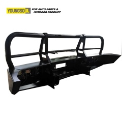 Truck Exterior Accessories Factory Directly Sale High Quality 4X4 Auto Bull Bar Steel Front Bumper for LC80