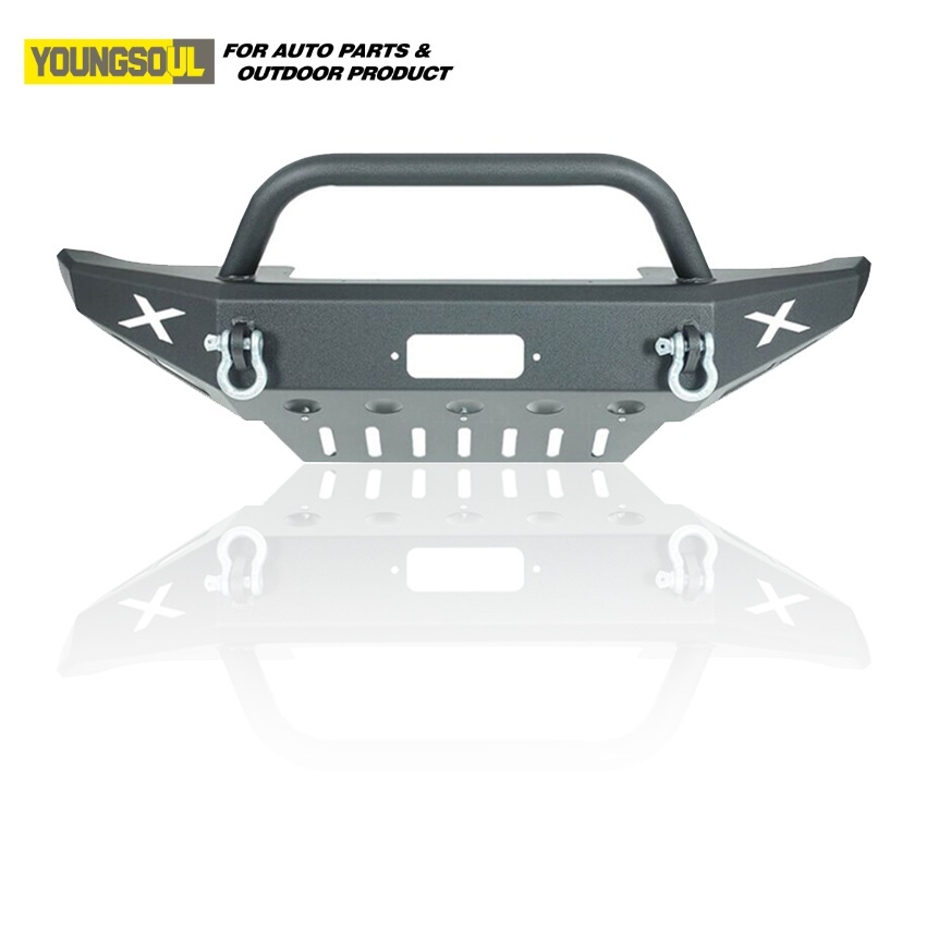 Pickup Offroad Modify Accessories Steel Truck Front Bumper Bull Bar for Fj Cruiser 2007-2021