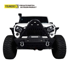 4X4 Accessories Factory Made Car Front Bumper Bull Bar Guard Truck Front Protector Guard for Jeep Wrangler Jk Jl