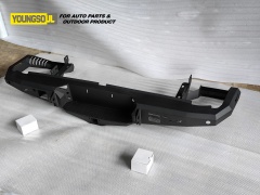 2024 New Design 4X4 Truck Rear Bumper Car Bull Bar for Triton Np300 Dmax Hilux