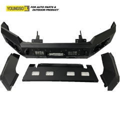 with Skid Plate Winch 4X4 Offroad Car Front Bull Bar Bumper Guard Auto Accessories for Isuzu Dmax Ford Ranger T8 T9