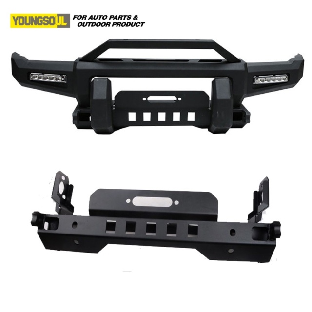Auto 4X4 Steel Bull Bar Front Bumper Spare parts for Suzuki Jimmy Jb43 Universal Offroad Auto Parts.