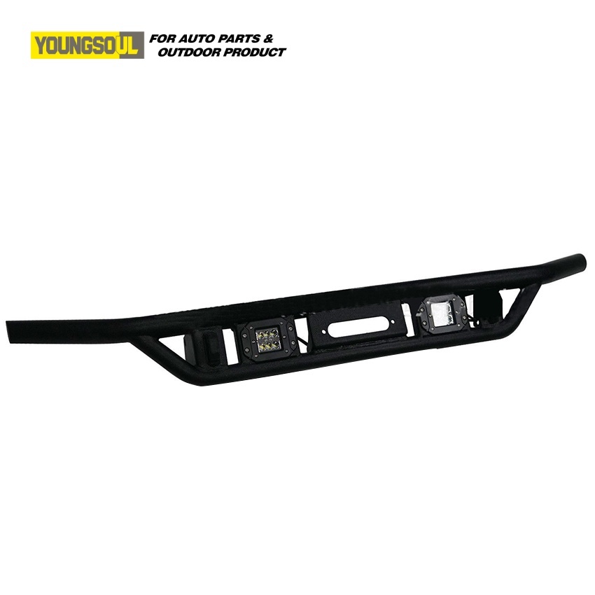 Youngsoul Customized Front Black Steel Bumper Bull Bar Nudge Bar for Suzuki Jimny Trucks