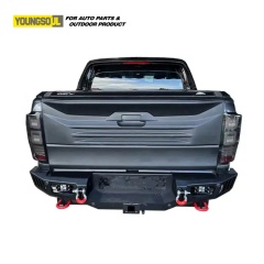 Rear Bumper Guard Bull Bar for Ranger T7 T8 T9 Wholesale Accessories off-Road Parts Sport 4X4 Pickup Bull Bar