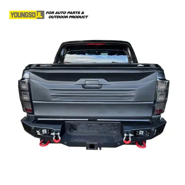 Rear Bumper Guard Bull Bar for Ranger T7 T8 T9 Wholesale Accessories off-Road Parts Sport 4X4 Pickup Bull Bar