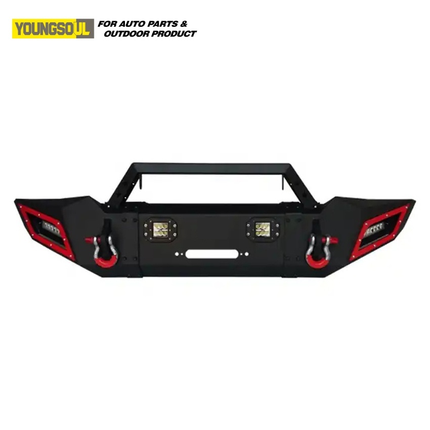 Jk Jl Series 4X4 off Road High Quality Steel Rear Bumper Front Bumper Bull Bar Wholesale Price