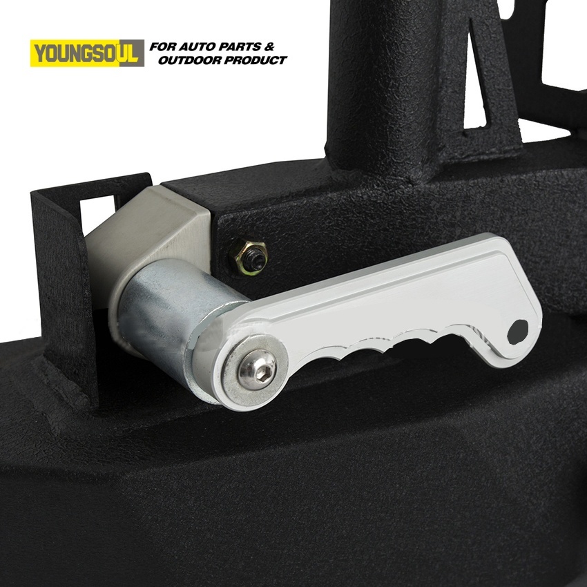 Offroad Truck Modify Accessories Rear Bumper Bull Bar with Brackets for Jeep Wrangler
