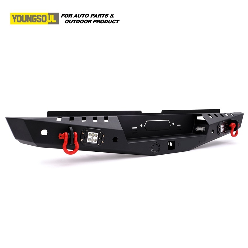 Youngsoul 4X4 Auto Parts Factory Truck Rear Bull Bar Bumper for Hilux Dmax Triton Np300