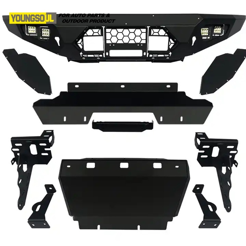 Handas 4X4 Auto Parts Factory Sale Car Front Bumper Nudge Bar Bull Bar for Dmax Np300 Triton