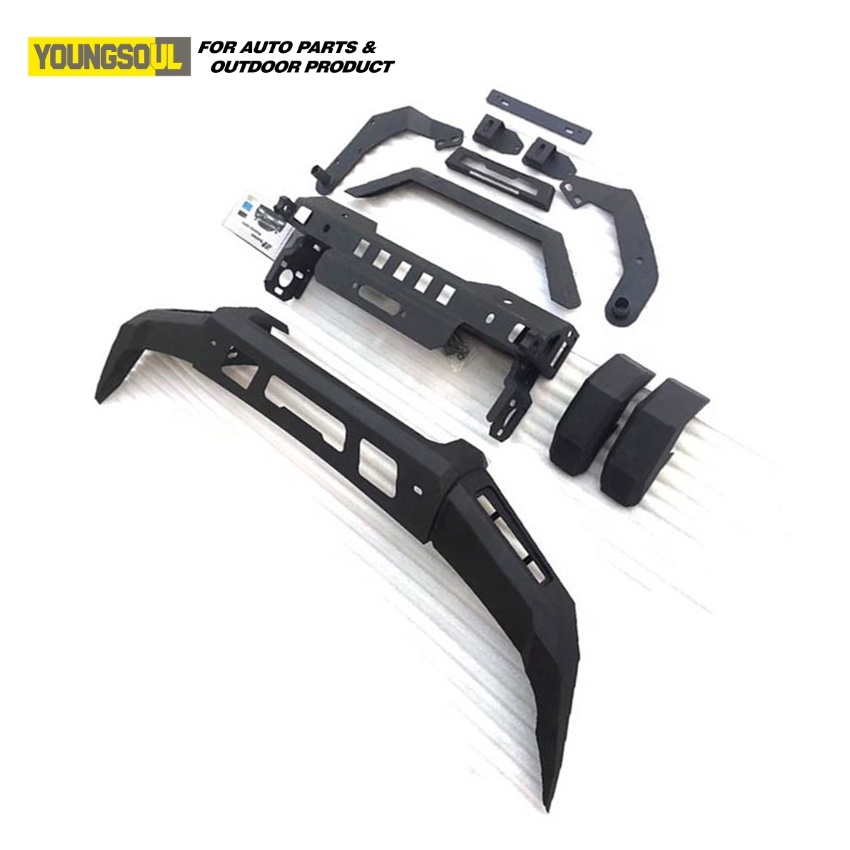 Auto 4X4 Steel Bull Bar Front Bumper Spare parts for Suzuki Jimmy Jb43 Universal Offroad Auto Parts.