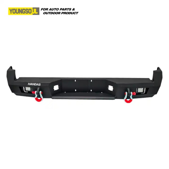 Pickup Truck Rear Bumper Bull Bar Guard Rear Bumper 4X4 Truck Bumper for Ranger F150 Hilux Revo