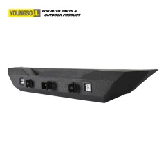 4X4 Accessories Auto Spare Parts Steel Rear Bumper Truck Bull Bar for Jeep Wrangler Jk Jl