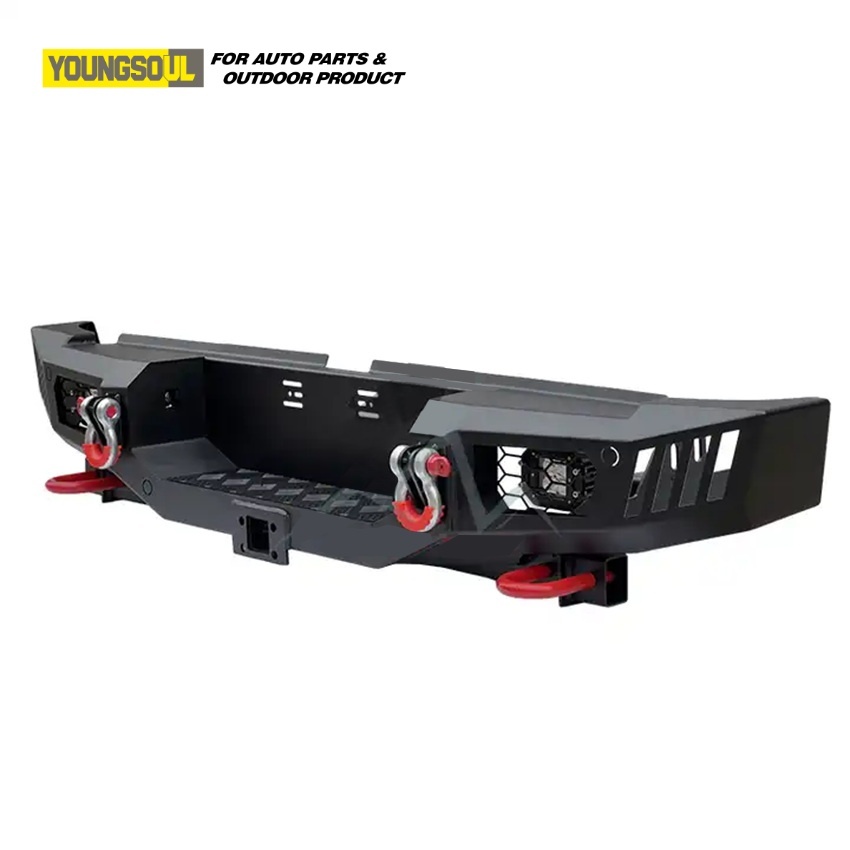Rear Bumper Guard Bull Bar for Ranger T7 T8 T9 Wholesale Accessories off-Road Parts Sport 4X4 Pickup Bull Bar