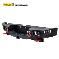 Rear Bumper Guard Bull Bar for Ranger T7 T8 T9 Wholesale Accessories off-Road Parts Sport 4X4 Pickup Bull Bar
