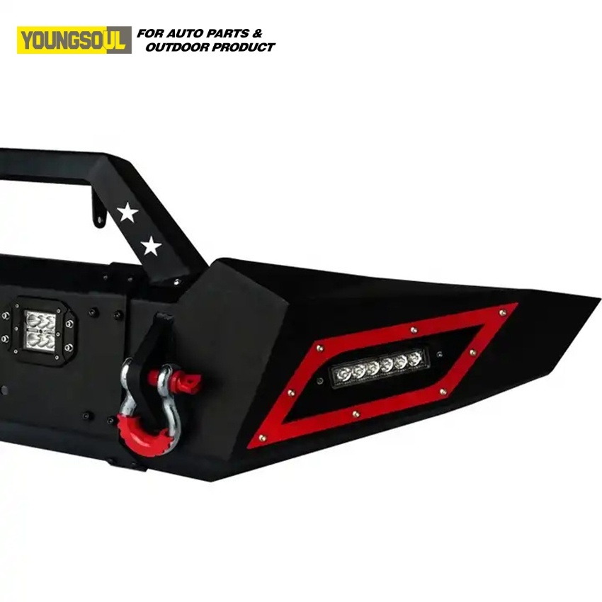 Jk Jl Series 4X4 off Road High Quality Steel Rear Bumper Front Bumper Bull Bar Wholesale Price