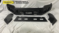 with Skid Plate Winch 4X4 Offroad Car Front Bull Bar Bumper Guard Auto Accessories for Isuzu Dmax Ford Ranger T8 T9