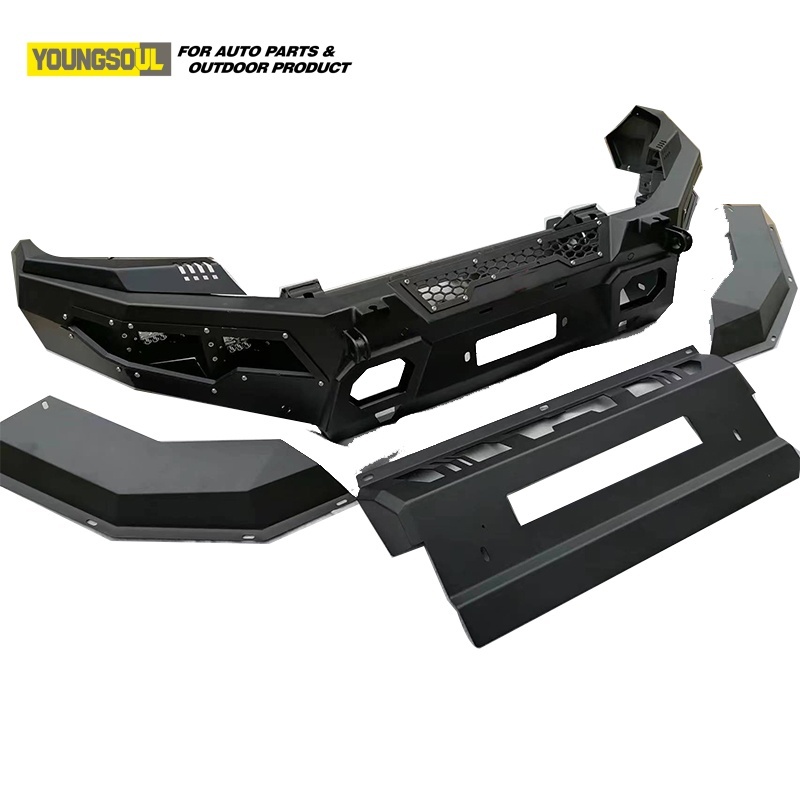 Youngsoul 4X4 Steel Truck Bull Bar Front Bumper for Revo Ranger Triton Np 300 Universal Offroad Accessories Factory Directly Wholesale