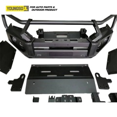Pickup 4X4 Car Accessories china Factory Steel Bumper Front Grille Guard Bull Bars for Nissan Navara D22 D40 Np300