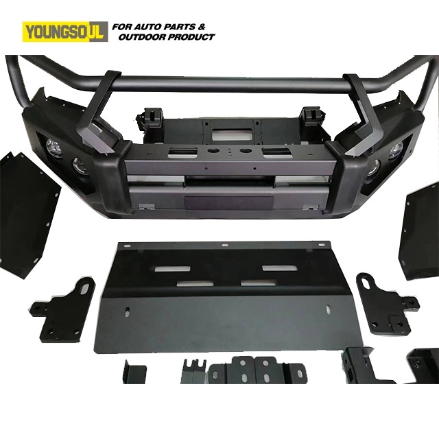 Pickup 4X4 Car Accessories china Factory Steel Bumper Front Grille Guard Bull Bars for Nissan Navara D22 D40 Np300