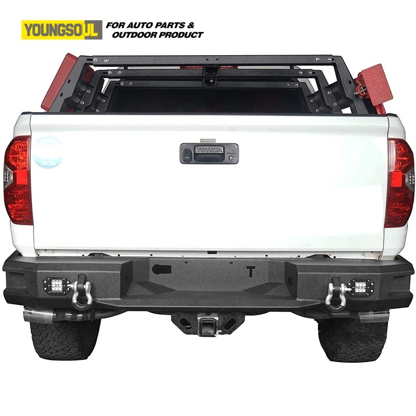Auto Parts 4X4 Truck Accessories Steel Rear Bull Bar Bumper for 2014-2021 Tundra