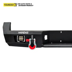 Pickup Truck Rear Bumper Bull Bar Guard Rear Bumper 4X4 Truck Bumper for Ranger F150 Hilux Revo