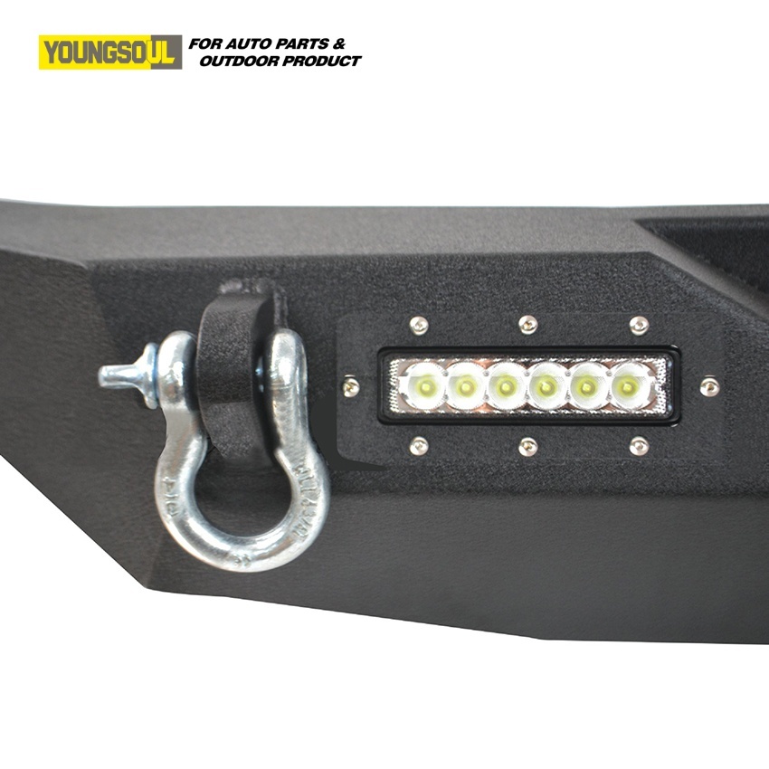 Youngsoul 4X4 Steel Rear Bumper Accessories Offroad Rear Bull Bar for Jeep Wrangler Jk Jl