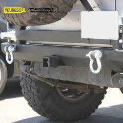 Pickup Truck Car 4X4 Accessories Rear Bumper Rear Bullbar Bull Bar for Jeep Wrangler Jk Jl