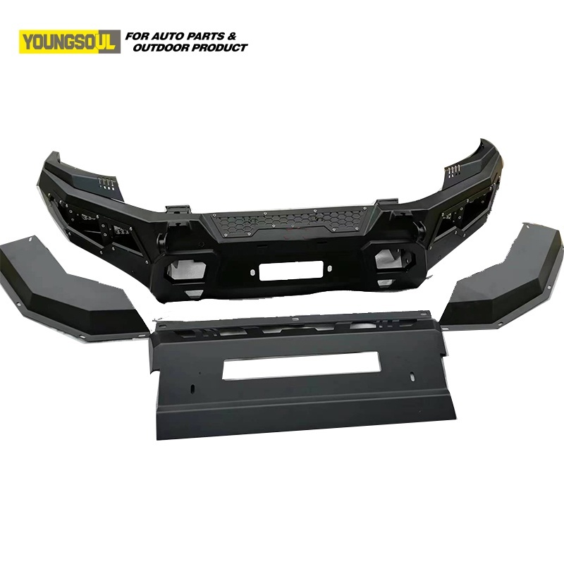 Youngsoul 4X4 Steel Truck Bull Bar Front Bumper for Revo Ranger Triton Np 300 Universal Offroad Accessories Factory Directly Wholesale