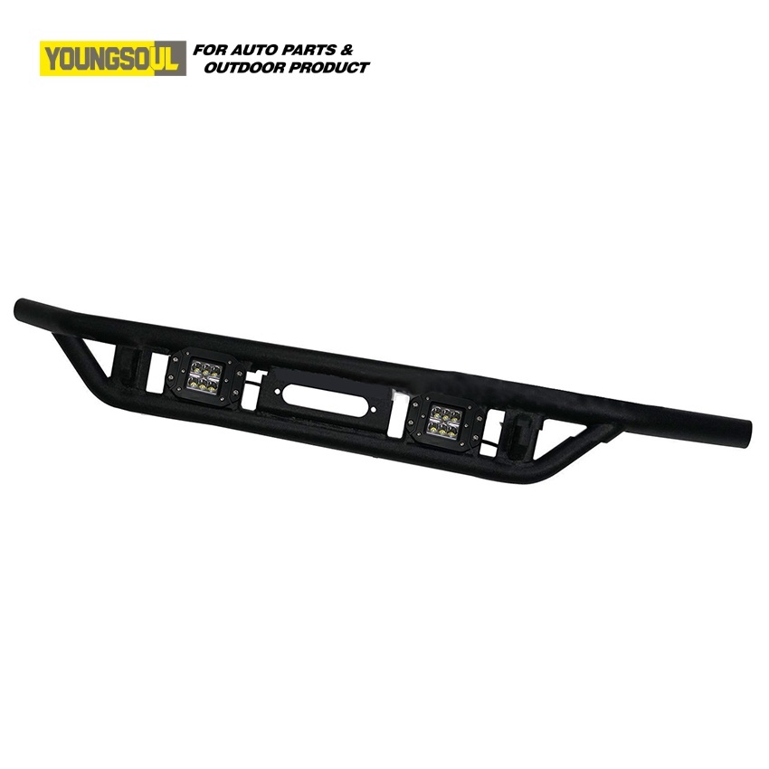 Youngsoul Customized Front Black Steel Bumper Bull Bar Nudge Bar for Suzuki Jimny Trucks