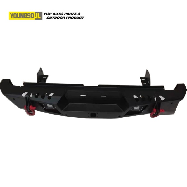 OEM Design Rear Bumper Bull Bar Car Rear Bumper Protector Guard Steel Rear Bull Bar for Hilux Revo Rocco Vigo Dmax
