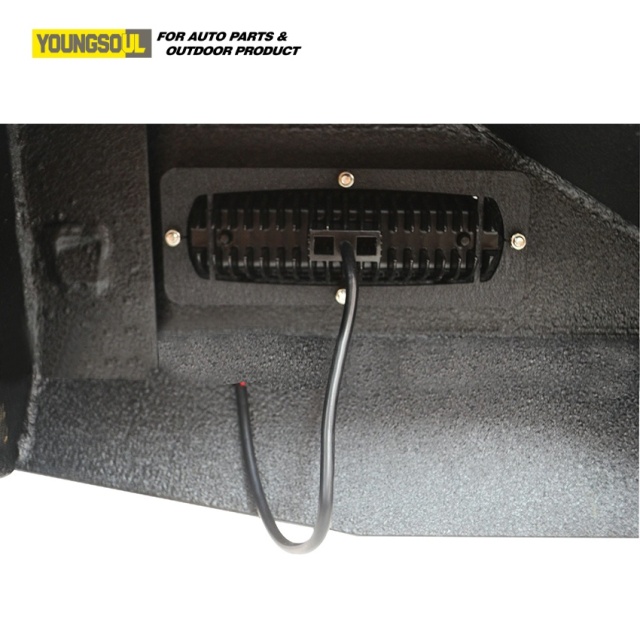 Youngsoul 4X4 Steel Rear Bumper Accessories Offroad Rear Bull Bar for Jeep Wrangler Jk Jl
