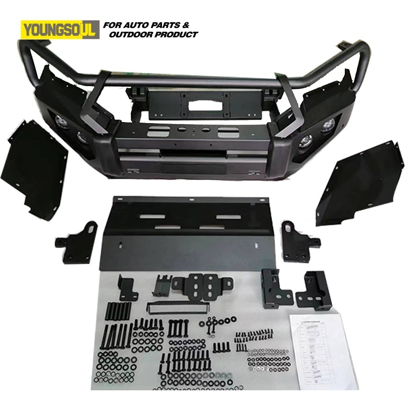 Pickup 4X4 Car Accessories china Factory Steel Bumper Front Grille Guard Bull Bars for Nissan Navara D22 D40 Np300