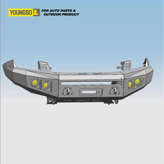 Youngsoul 4X4 Steel truck Front Grille Guard Bumper Bull Bar for Universal Offroad Truck Modify Accessories